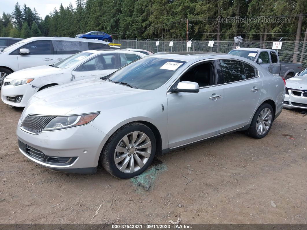 2014 Lincoln Mks   Silver vin: 1LNHL9DK1EG605858