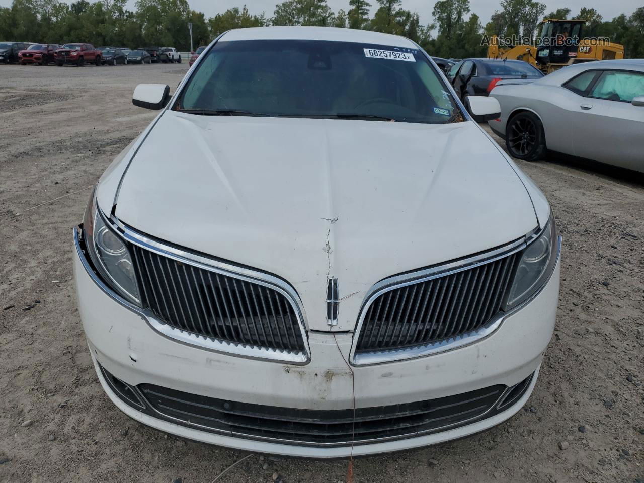 2014 Lincoln Mks  Белый vin: 1LNHL9DK2EG603164