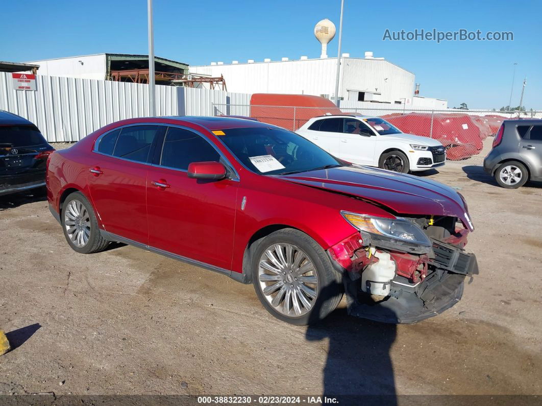 2014 Lincoln Mks   Red vin: 1LNHL9DK2EG610759