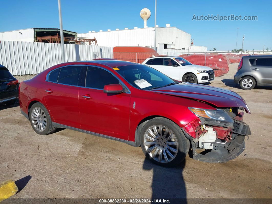 2014 Lincoln Mks   Red vin: 1LNHL9DK2EG610759