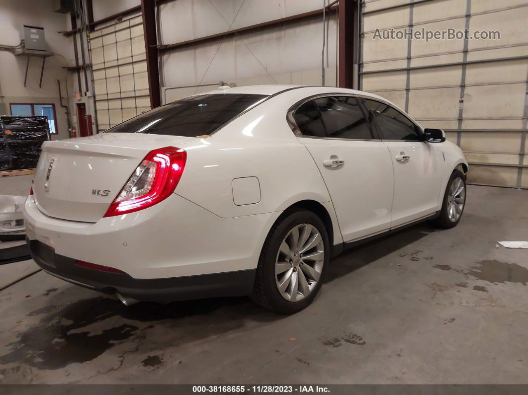 2014 Lincoln Mks Белый vin: 1LNHL9DK4EG600654