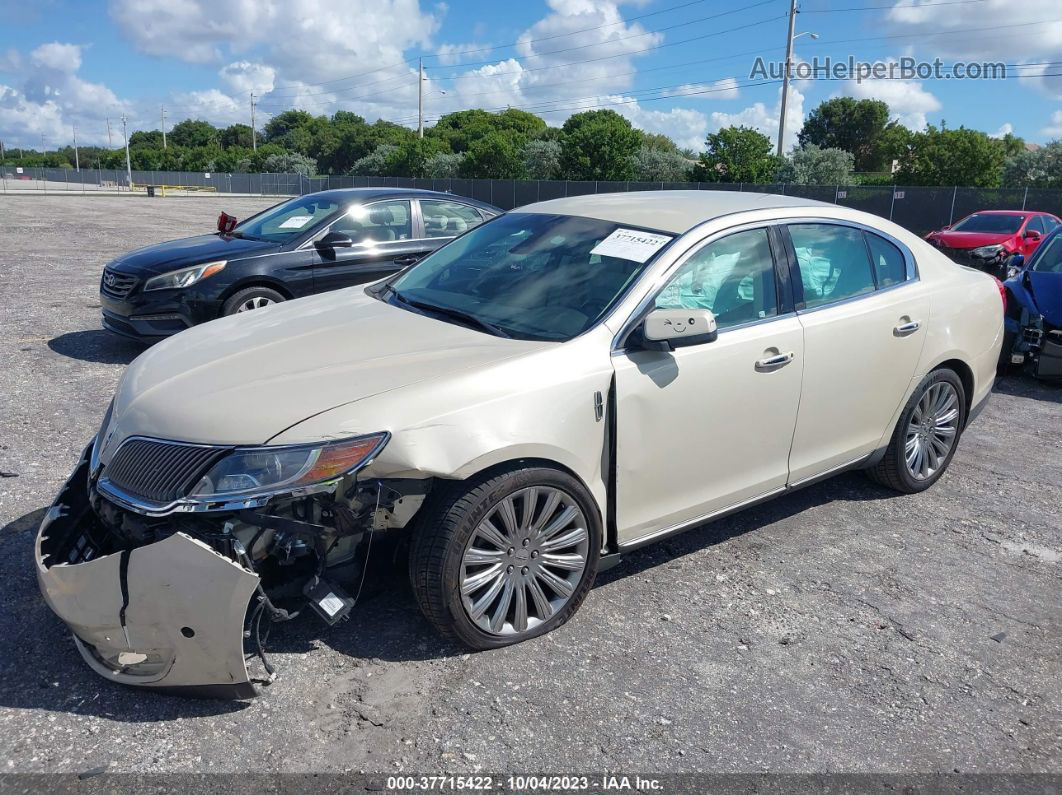 2014 Lincoln Mks   Beige vin: 1LNHL9DK4EG612366