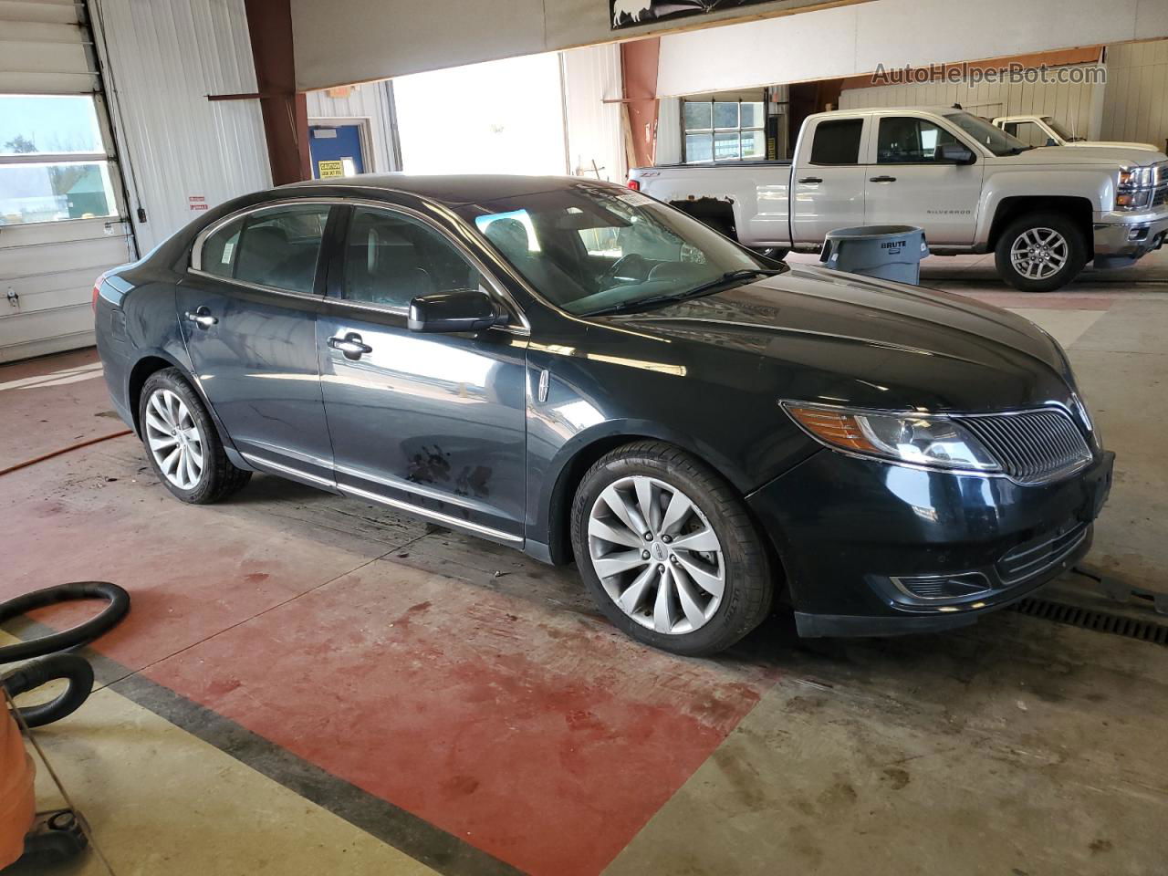 2014 Lincoln Mks  Blue vin: 1LNHL9DK6EG607959