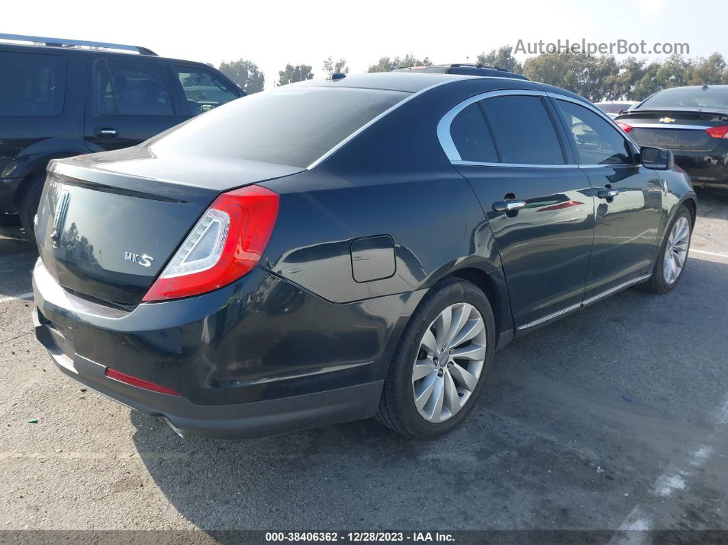 2014 Lincoln Mks Синий vin: 1LNHL9DK7EG600325