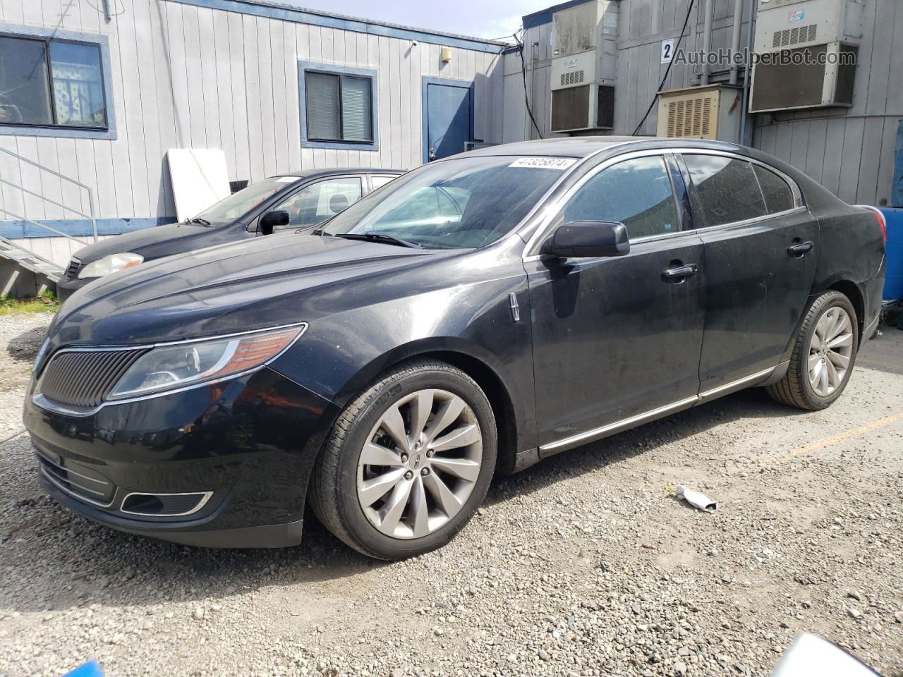 2014 Lincoln Mks  Черный vin: 1LNHL9DK7EG602642