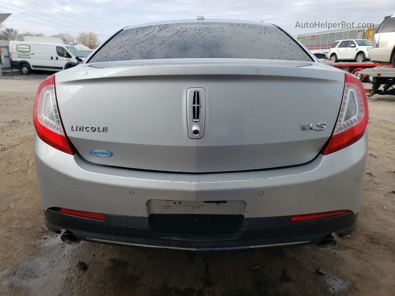 2014 Lincoln Mks  Серебряный vin: 1LNHL9DK7EG607288