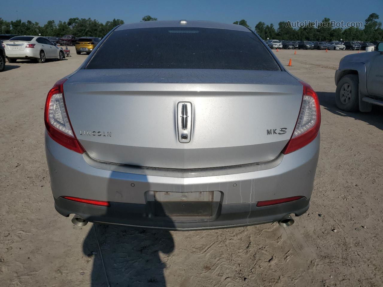 2014 Lincoln Mks  Серебряный vin: 1LNHL9DK7EG607324