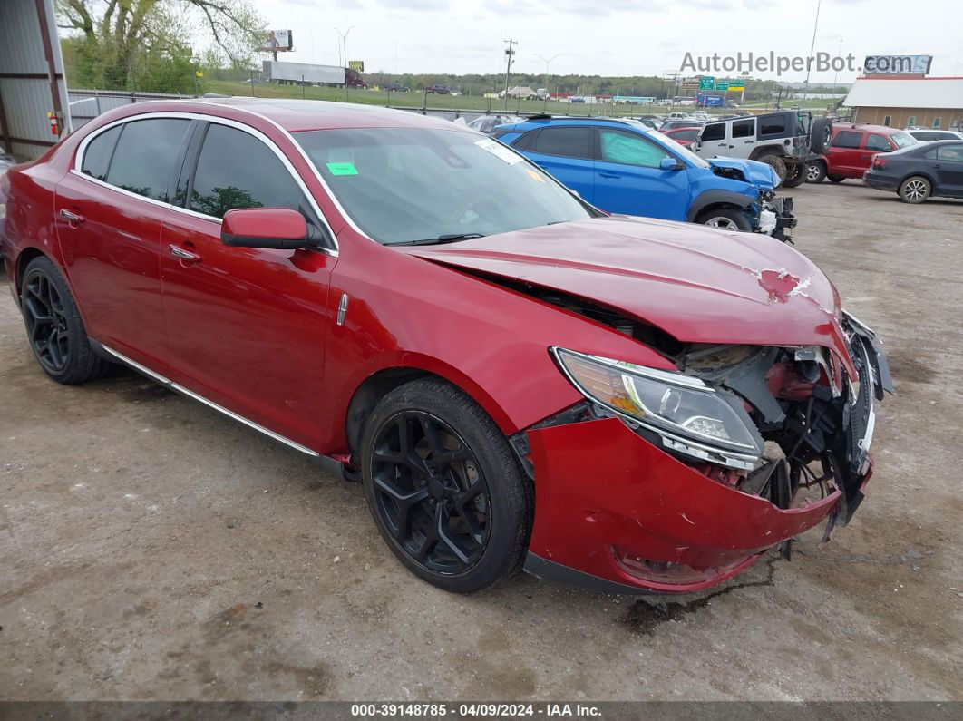 2014 Lincoln Mks   Maroon vin: 1LNHL9DK7EG610577