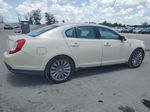 2014 Lincoln Mks  Cream vin: 1LNHL9DK7EG612345