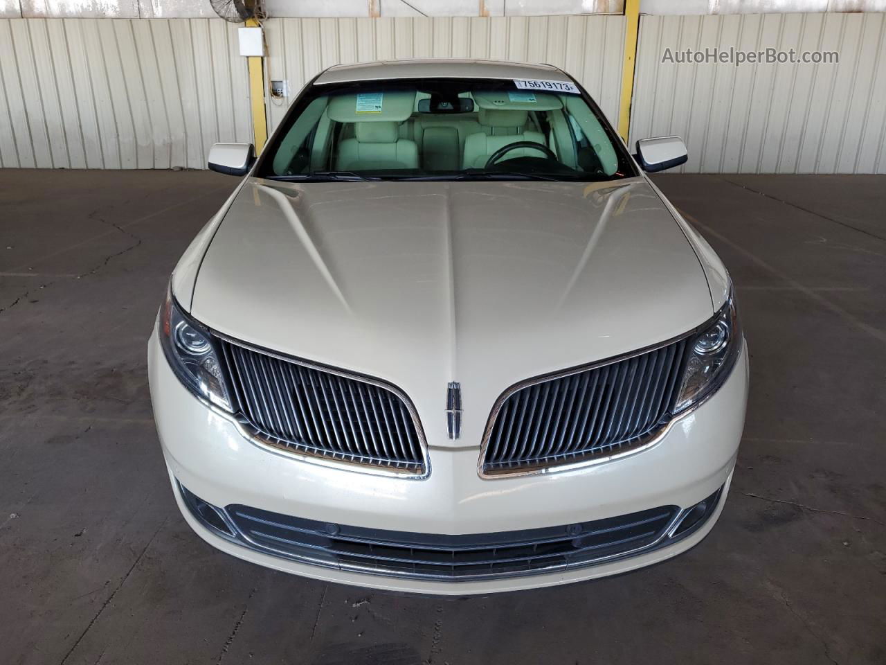 2014 Lincoln Mks  Кремовый vin: 1LNHL9DK7EG612832