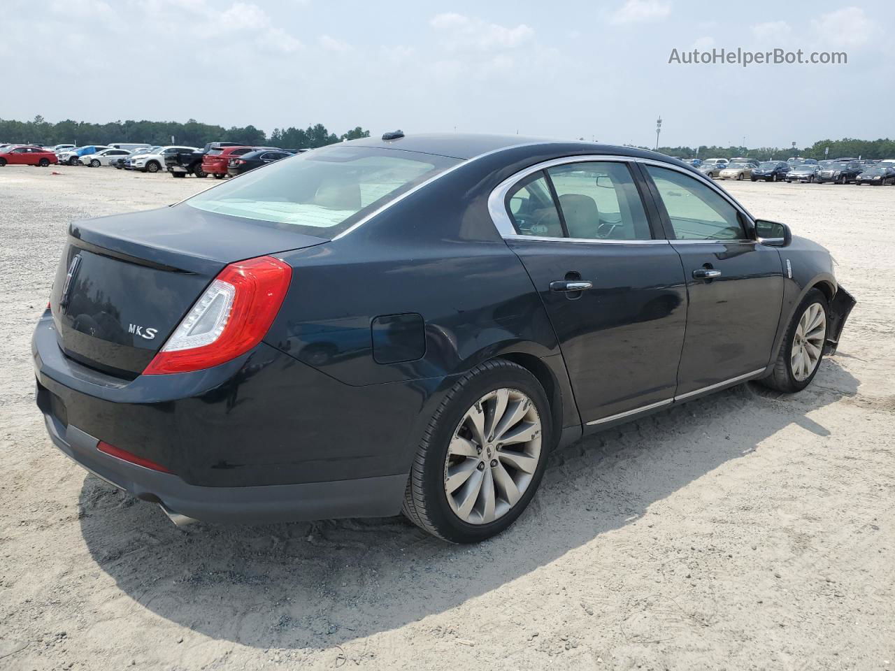 2014 Lincoln Mks  Синий vin: 1LNHL9DK8EG604805