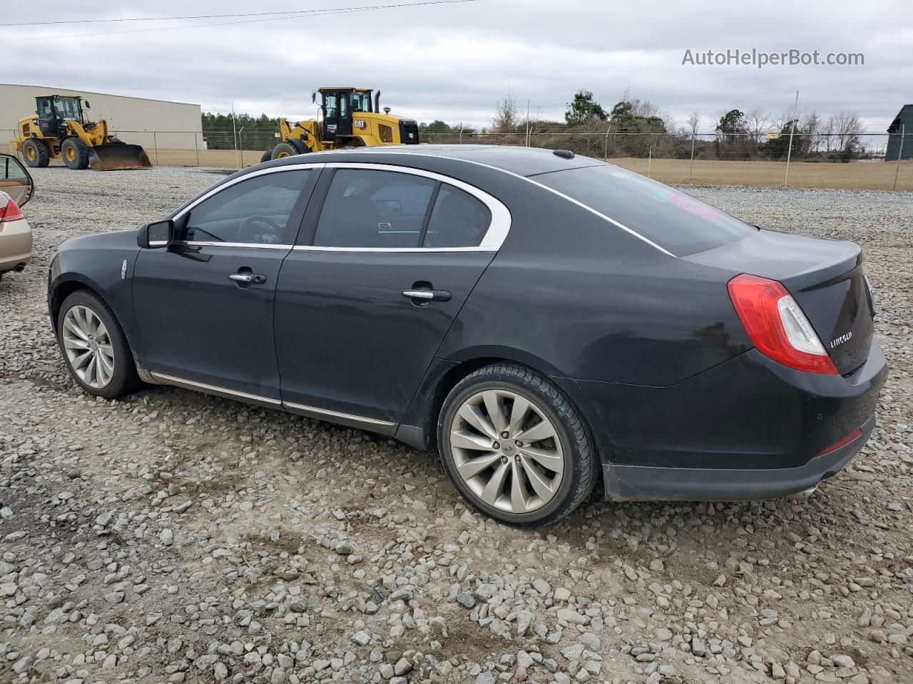 2014 Lincoln Mks  Black vin: 1LNHL9DK8EG608644