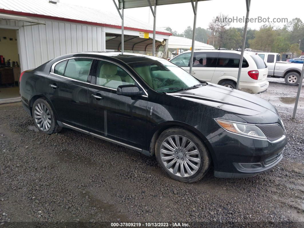 2014 Lincoln Mks Черный vin: 1LNHL9DK8EG611320