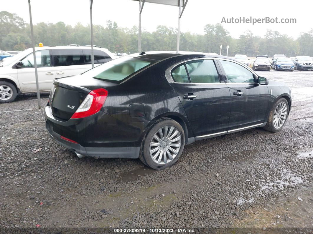 2014 Lincoln Mks Black vin: 1LNHL9DK8EG611320