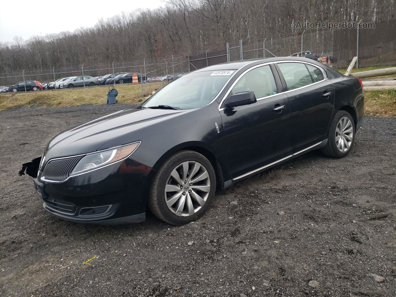 2014 Lincoln Mks  Black vin: 1LNHL9DK8EG612726