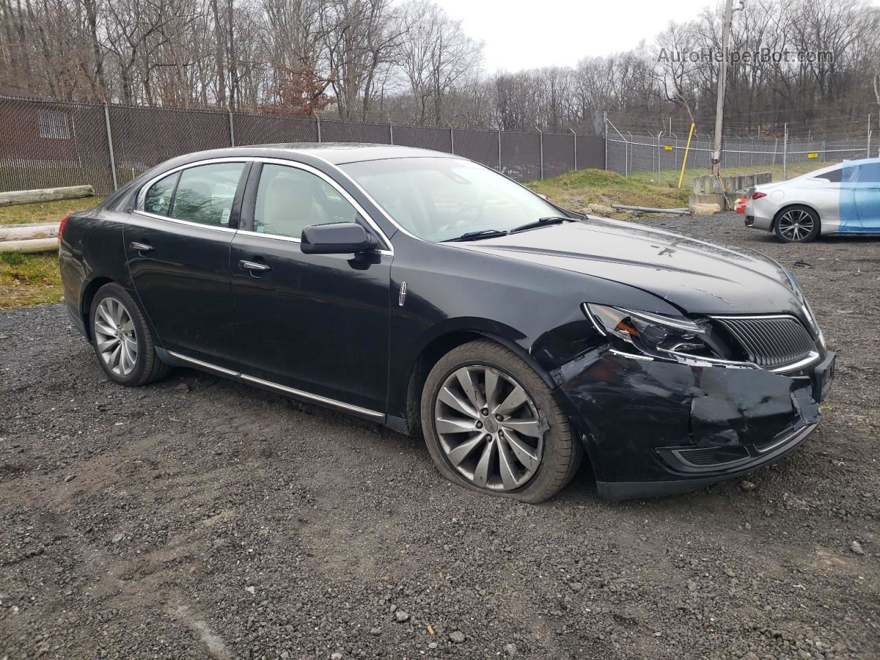 2014 Lincoln Mks  Black vin: 1LNHL9DK8EG612726