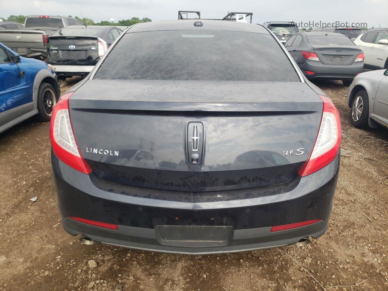 2014 Lincoln Mks  Синий vin: 1LNHL9DK9EG602139