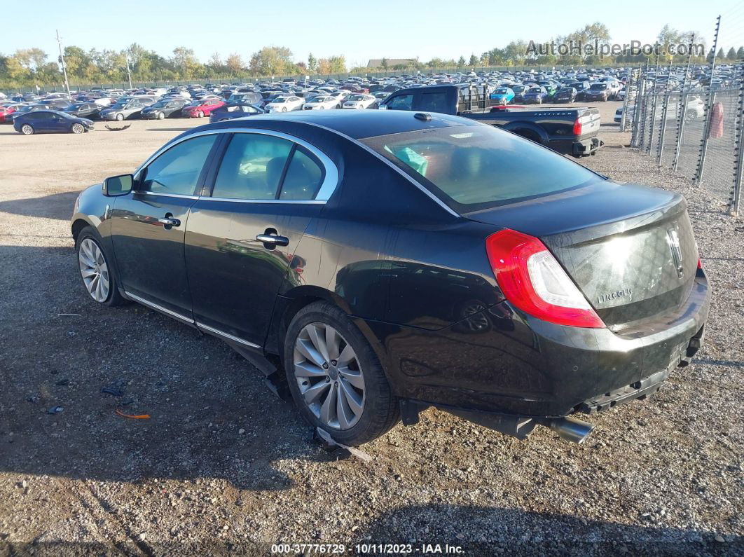 2014 Lincoln Mks Black vin: 1LNHL9DK9EG605963