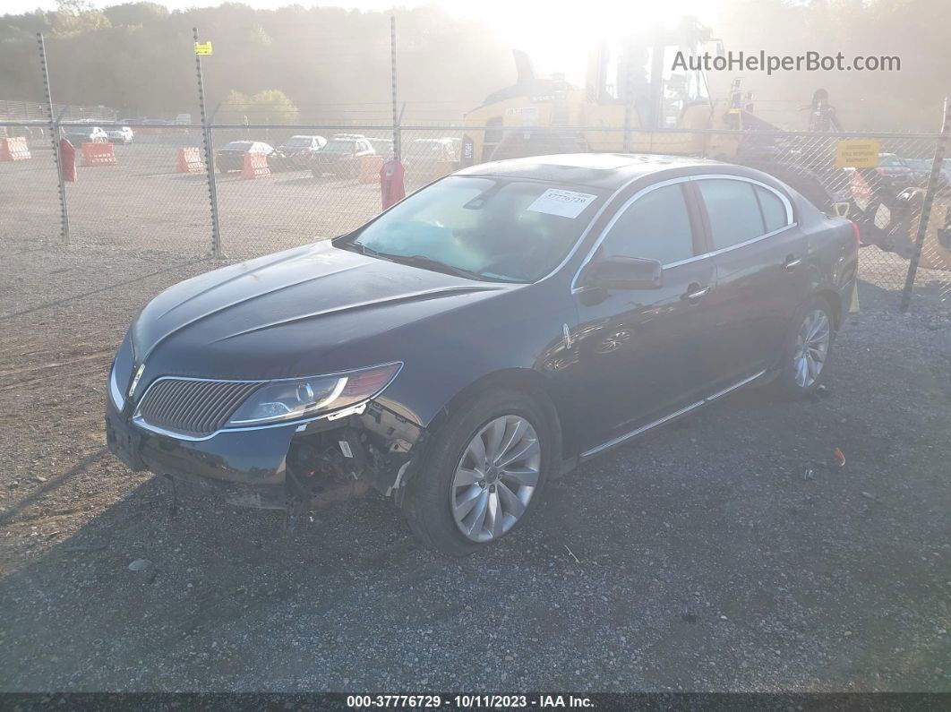 2014 Lincoln Mks Black vin: 1LNHL9DK9EG605963