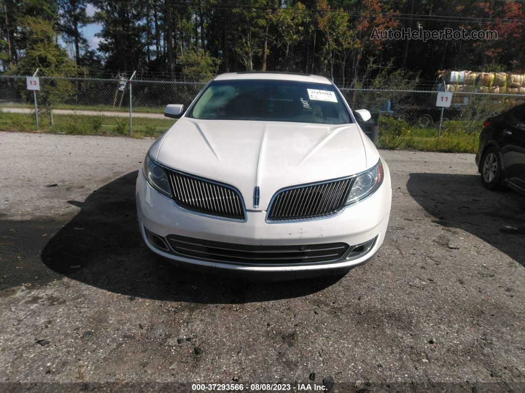 2014 Lincoln Mks   Белый vin: 1LNHL9DK9EG606191