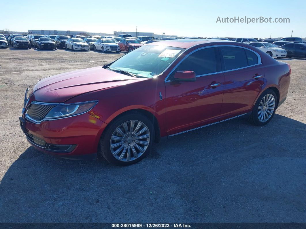 2014 Lincoln Mks Maroon vin: 1LNHL9DK9EG610015