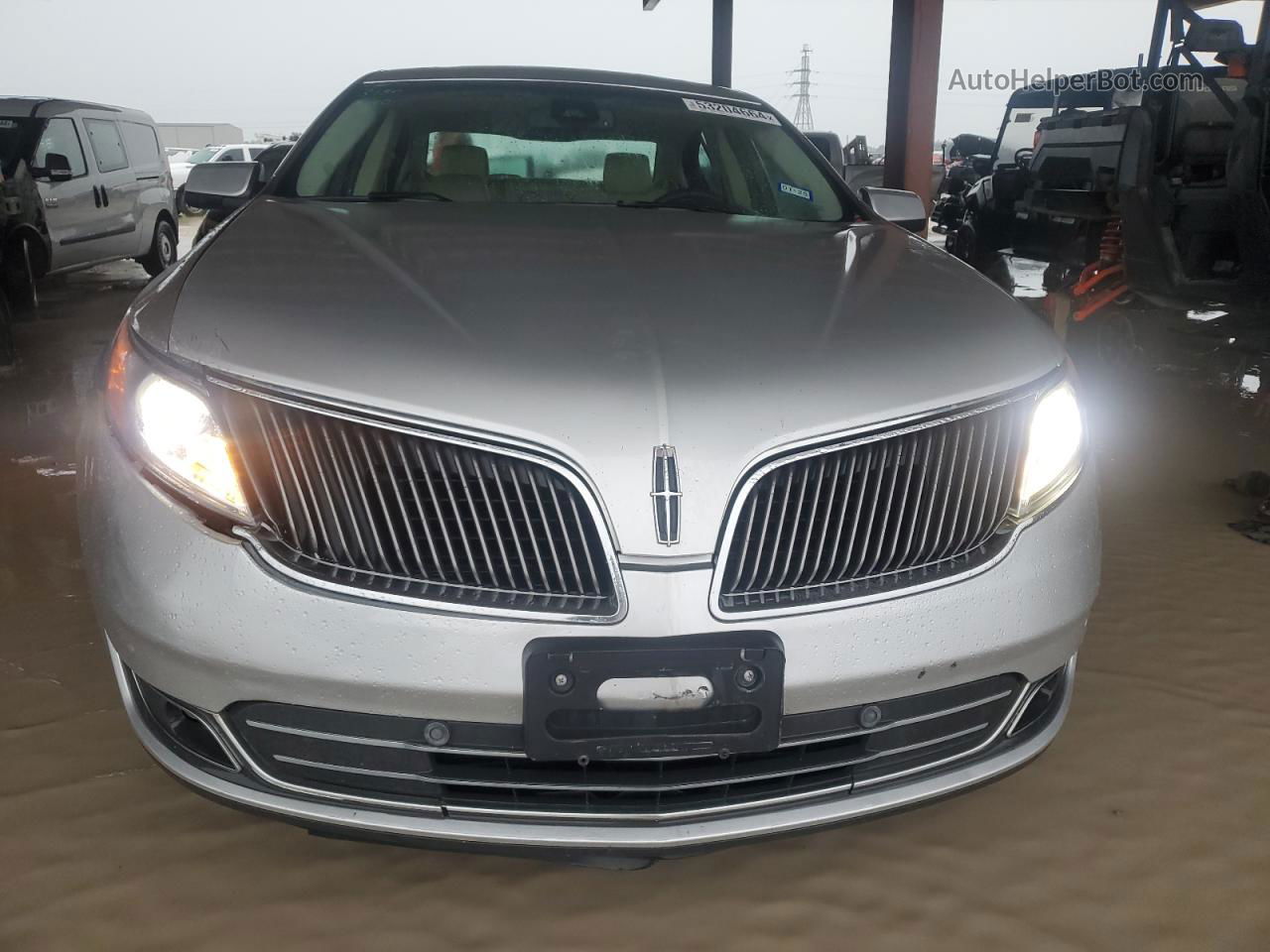 2014 Lincoln Mks  Silver vin: 1LNHL9DKXEG607317