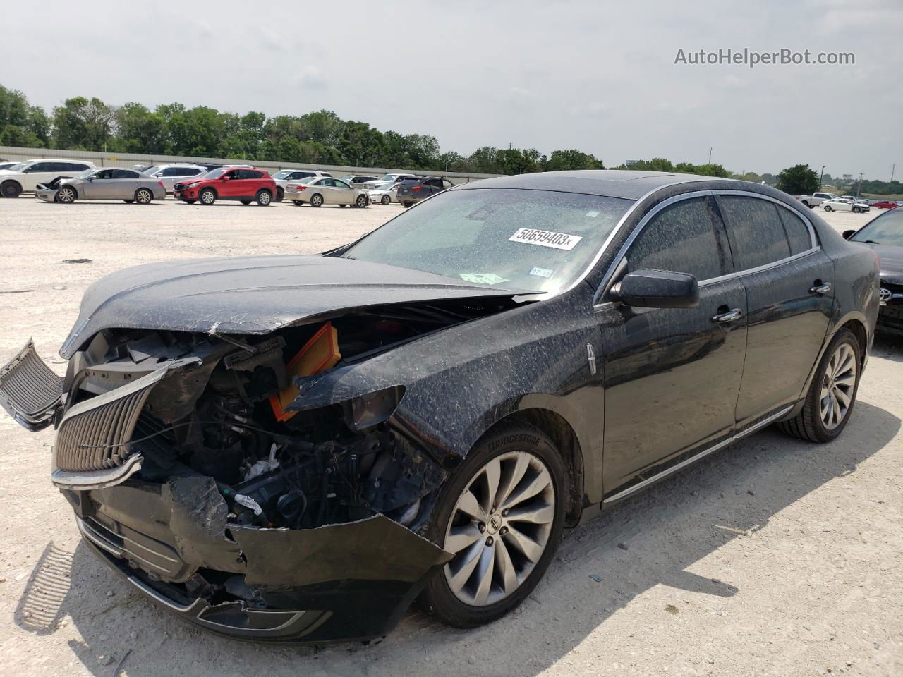 2014 Lincoln Mks  Black vin: 1LNHL9DKXEG607690