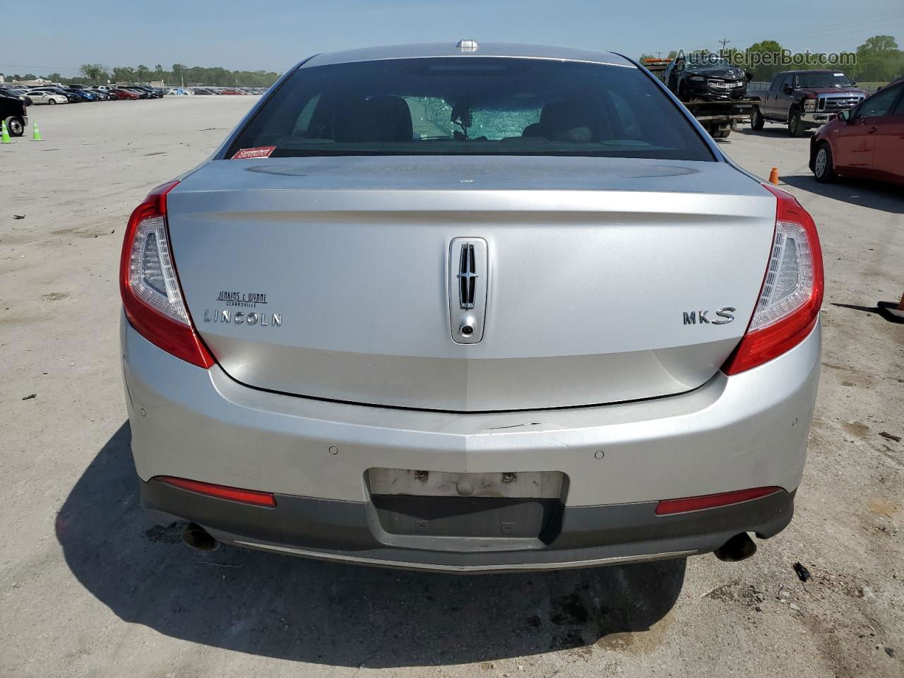 2014 Lincoln Mks  Silver vin: 1LNHL9DKXEG609696