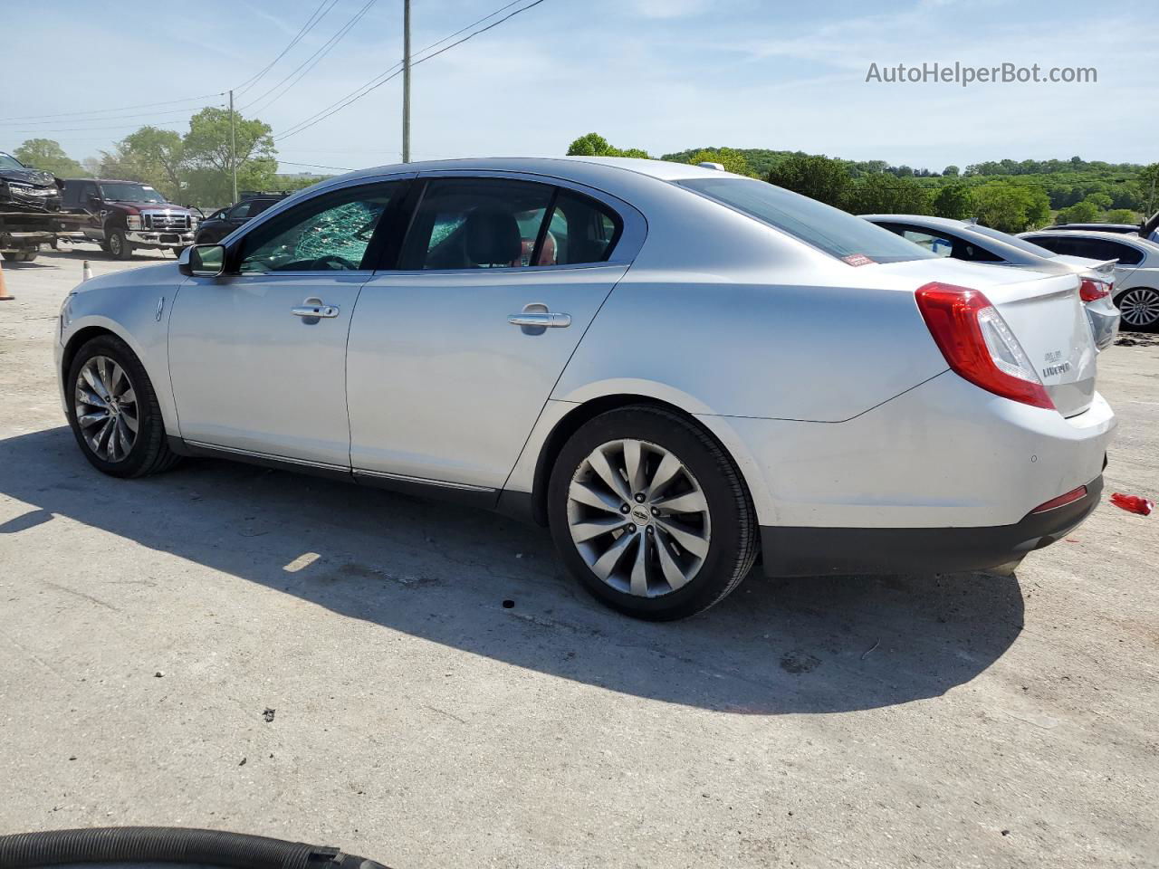 2014 Lincoln Mks  Silver vin: 1LNHL9DKXEG609696