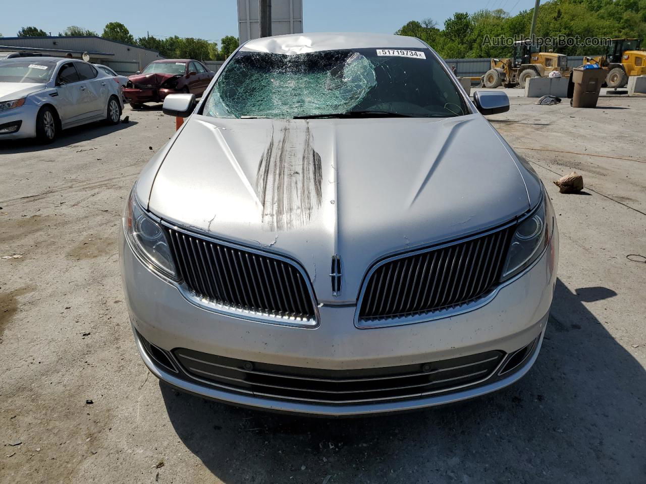 2014 Lincoln Mks  Silver vin: 1LNHL9DKXEG609696