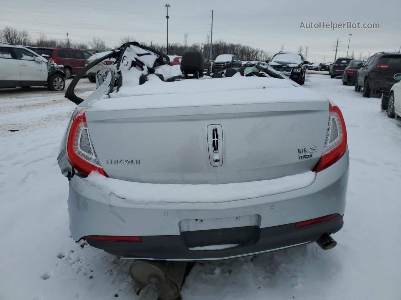 2014 Lincoln Mks  Silver vin: 1LNHL9EK1EG602571