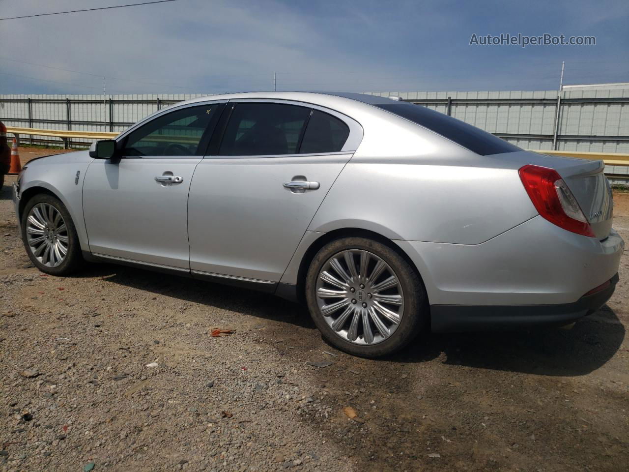 2014 Lincoln Mks  Серебряный vin: 1LNHL9EK1EG604515