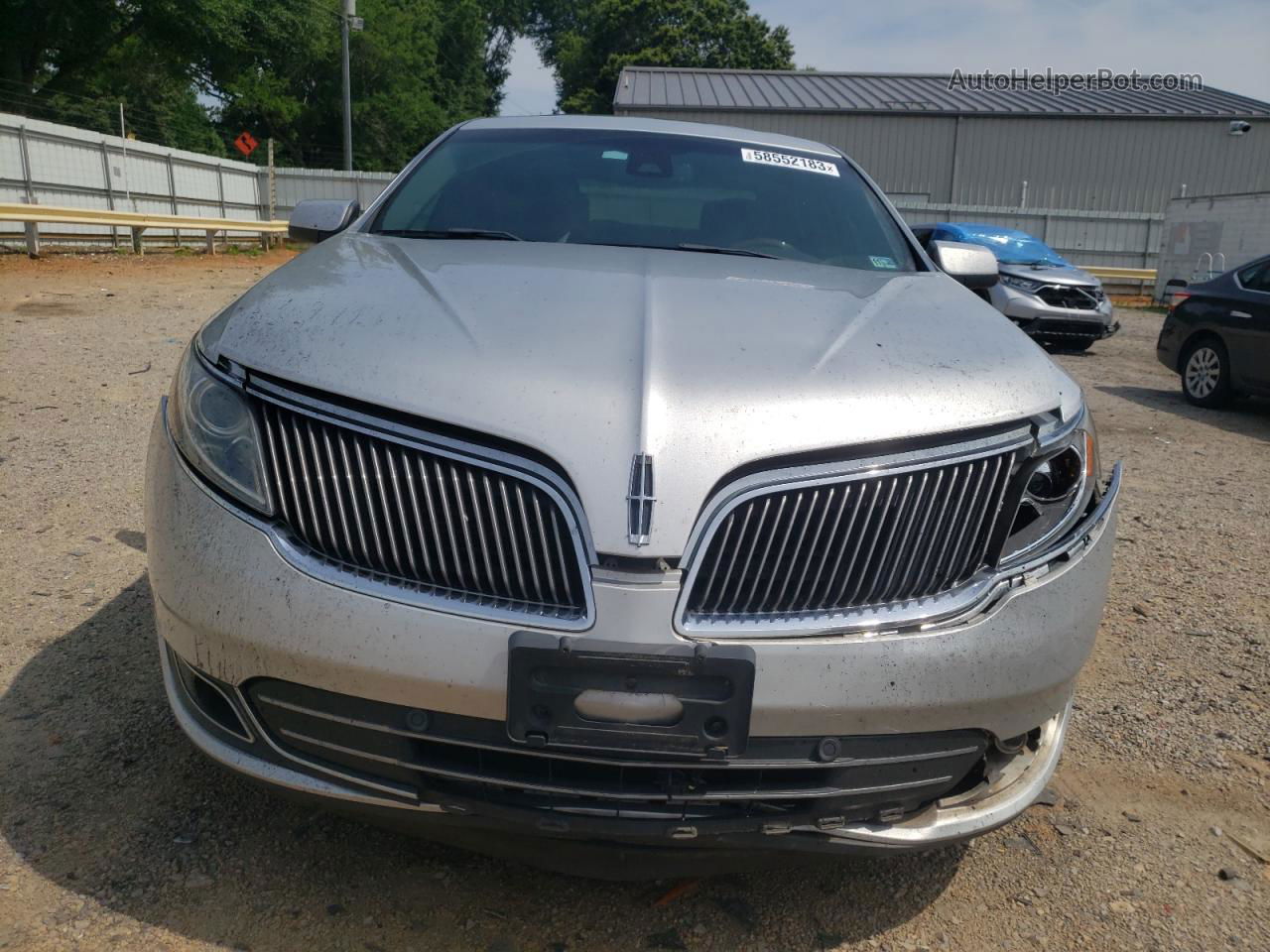 2014 Lincoln Mks  Серебряный vin: 1LNHL9EK1EG604515