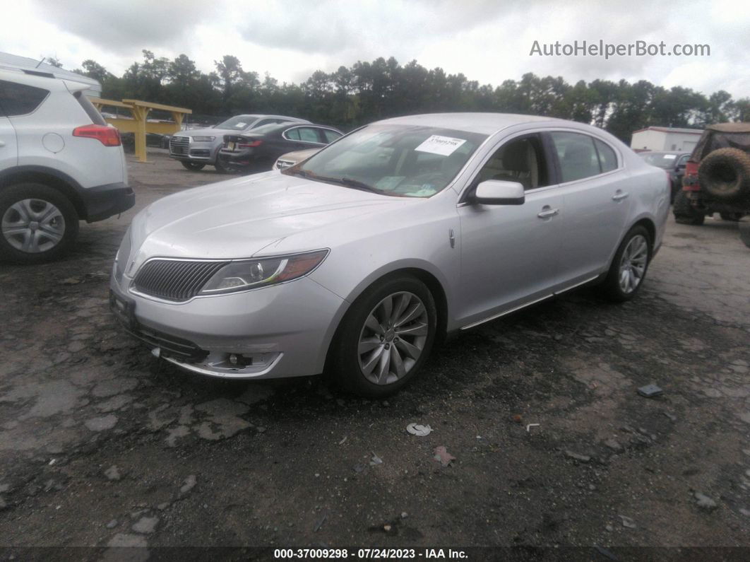 2014 Lincoln Mks   Silver vin: 1LNHL9EK2EG605706