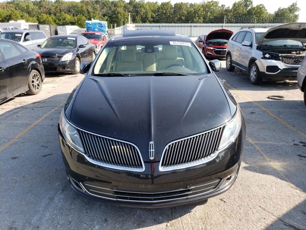 2014 Lincoln Mks  Черный vin: 1LNHL9EK3EG602443