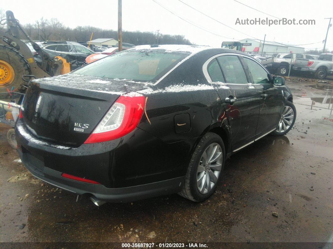 2014 Lincoln Mks   Черный vin: 1LNHL9EK5EG600063