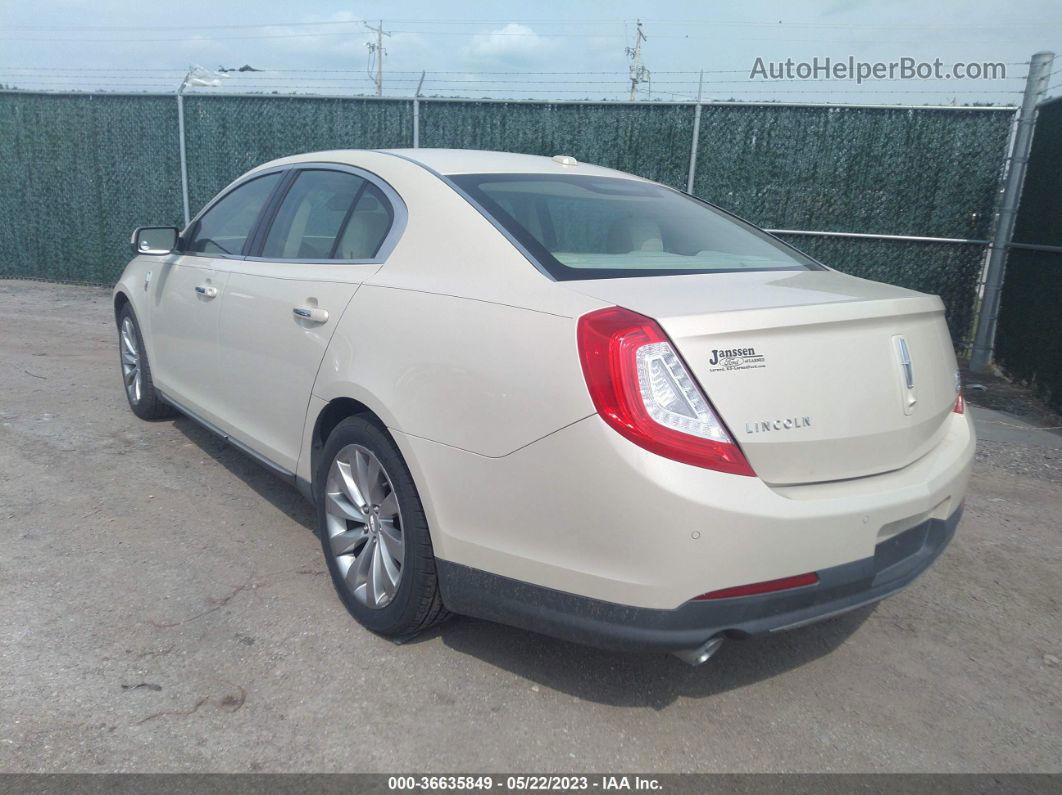 2014 Lincoln Mks Кремовый vin: 1LNHL9EK5EG607157