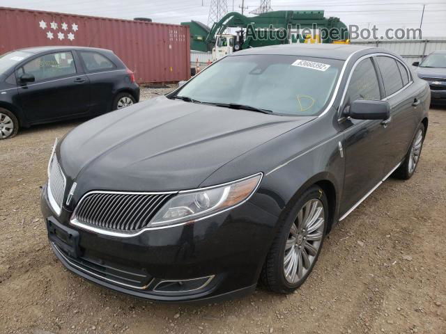 2014 Lincoln Mks  Черный vin: 1LNHL9EK7EG602560