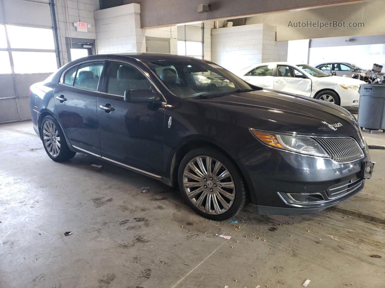 2014 Lincoln Mks  Charcoal vin: 1LNHL9EK7EG604566