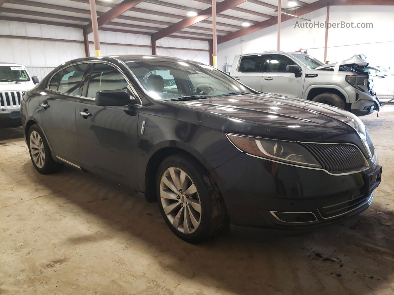 2014 Lincoln Mks  Black vin: 1LNHL9EK7EG606270