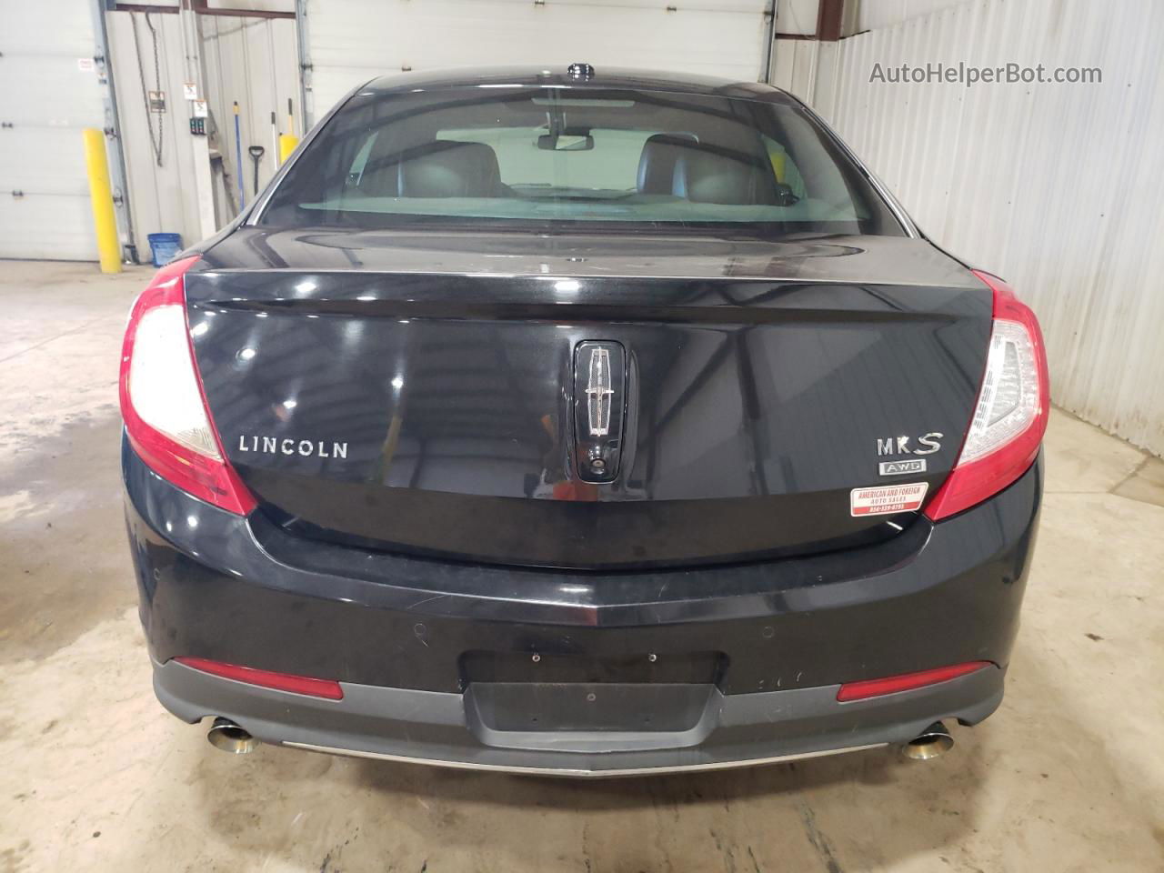 2014 Lincoln Mks  Black vin: 1LNHL9EK7EG606270