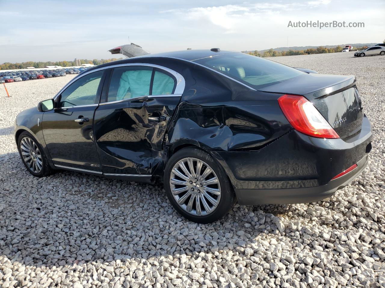 2014 Lincoln Mks  Black vin: 1LNHL9EK8EG601062