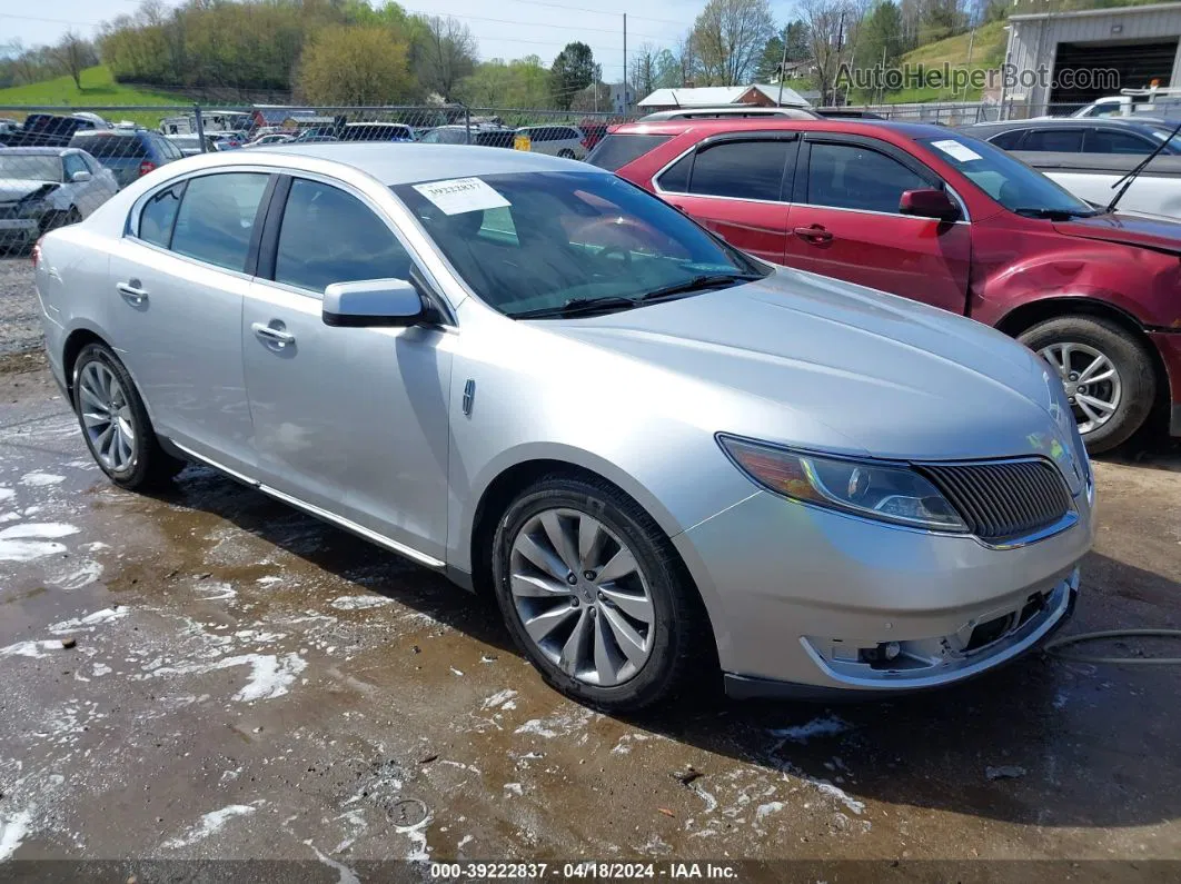 2014 Lincoln Mks   Silver vin: 1LNHL9EK9EG601197