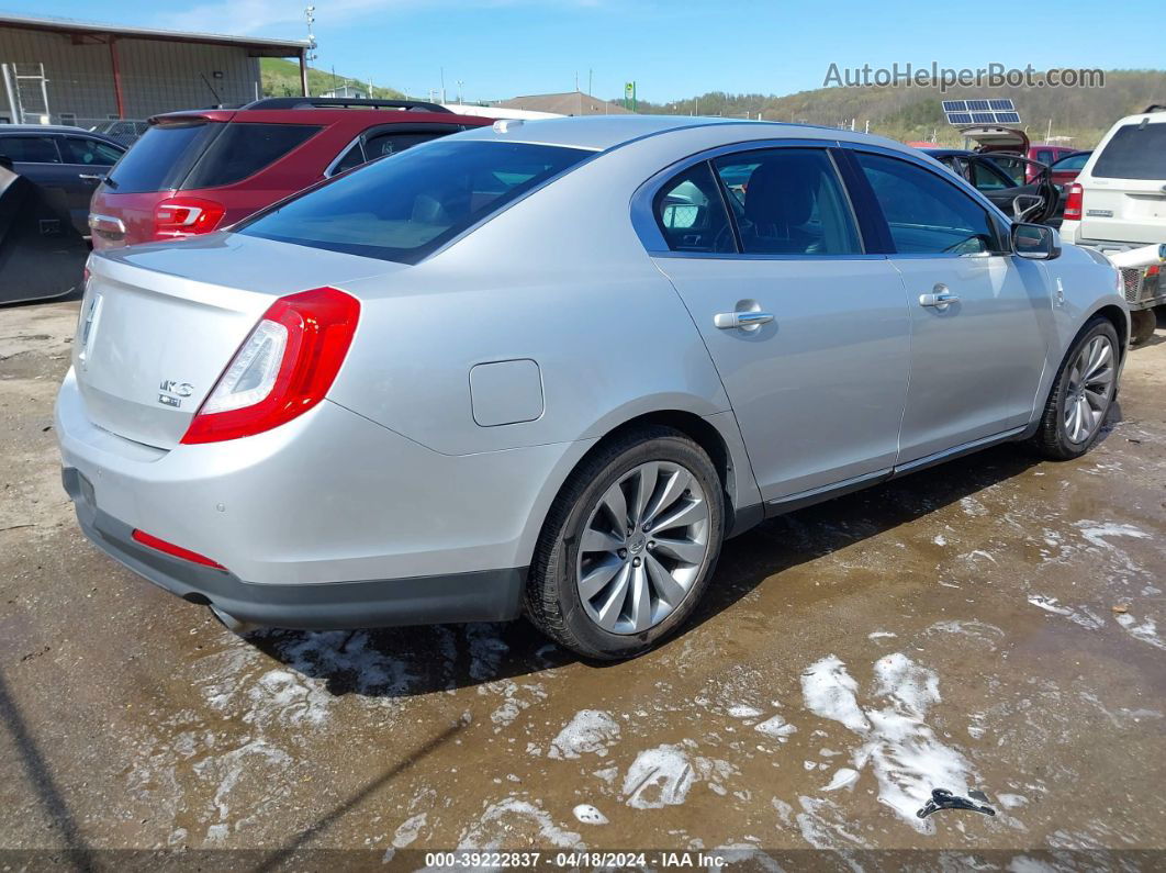 2014 Lincoln Mks   Silver vin: 1LNHL9EK9EG601197