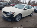 2014 Lincoln Mks   Cream vin: 1LNHL9EK9EG602026