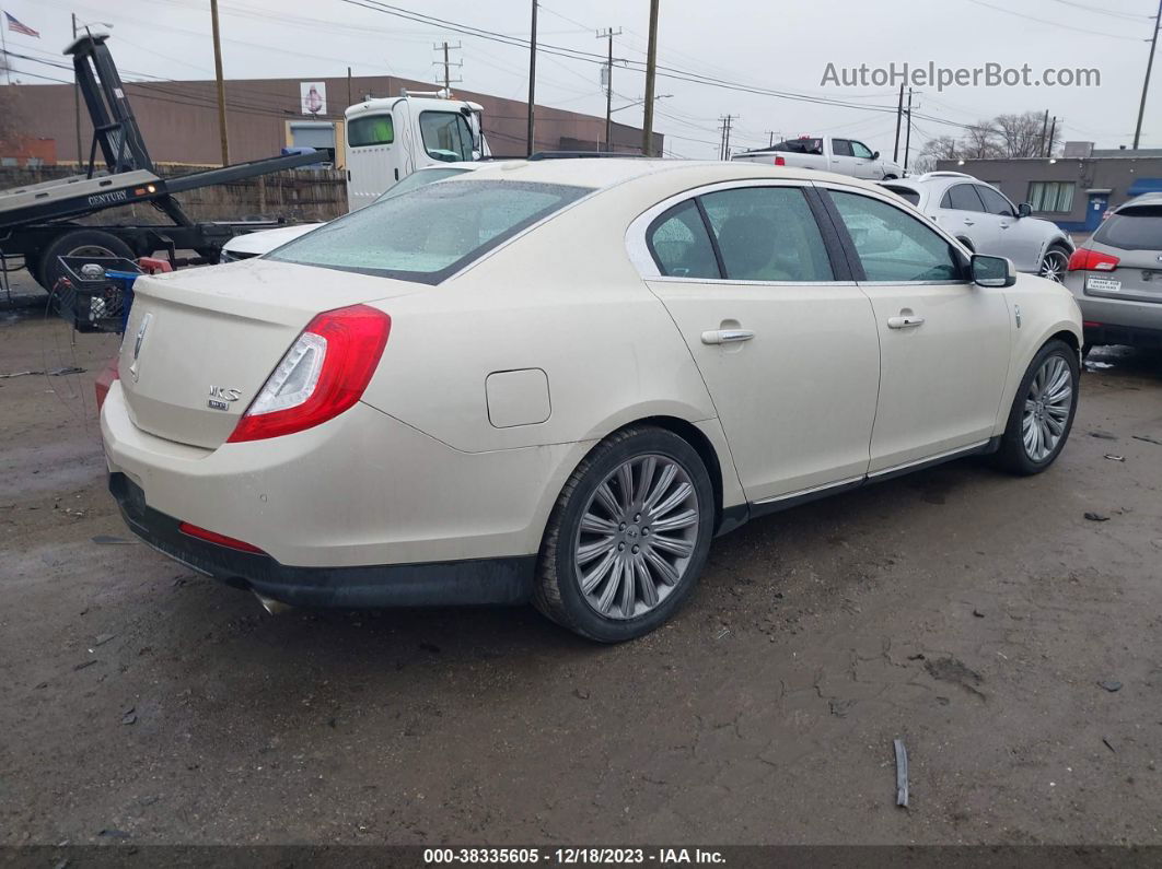 2014 Lincoln Mks   Cream vin: 1LNHL9EK9EG602026