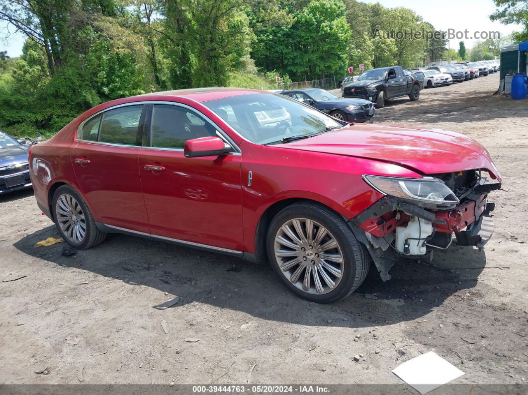 2014 Lincoln Mks   Maroon vin: 1LNHL9EK9EG611633