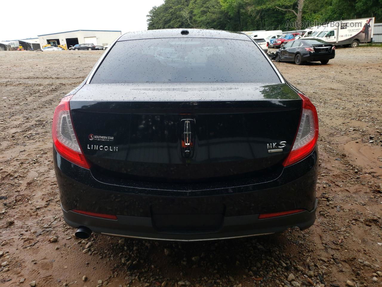 2014 Lincoln Mks  Черный vin: 1LNHL9FT0EG609888