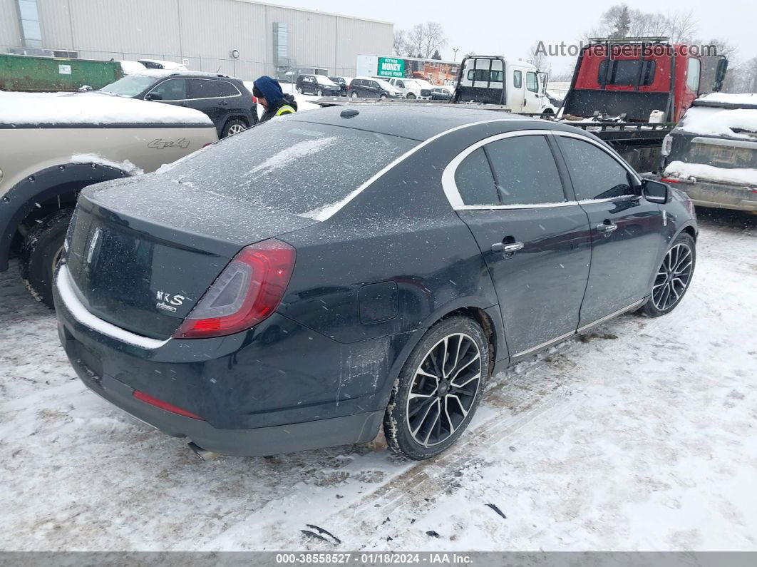 2014 Lincoln Mks Ecoboost Black vin: 1LNHL9FT0EG612029