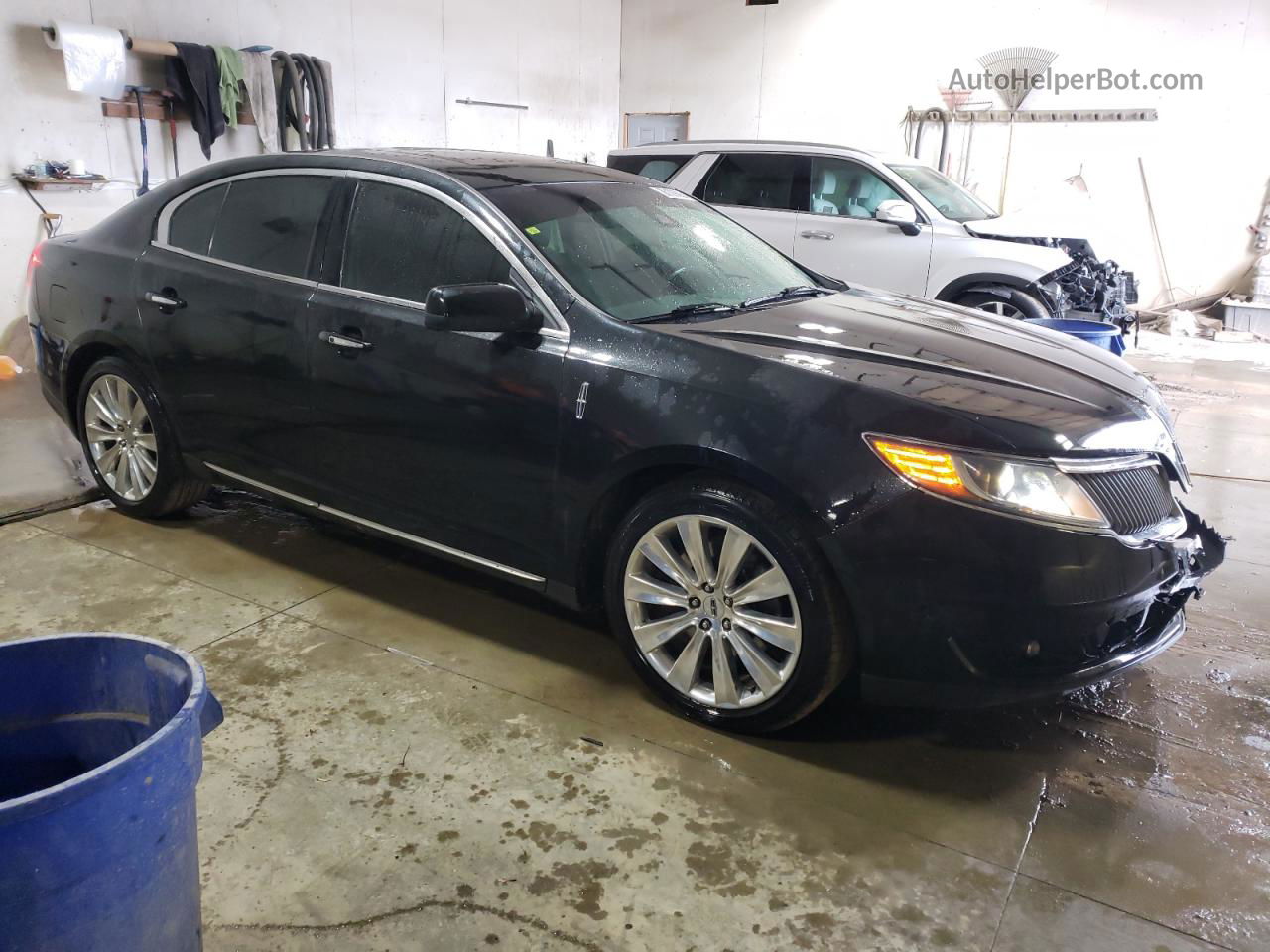 2014 Lincoln Mks  Black vin: 1LNHL9FT2EG602019